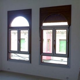 Tecnoplas S.A. ventanas de PVC con curva